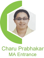 Charu Prabhakar :- MA Entrance